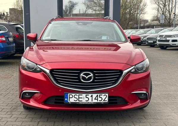 Mazda 6 cena 75900 przebieg: 98070, rok produkcji 2016 z Piechowice małe 436